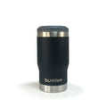 Buddee 415ml Single Beer Cooler – Stainless Steel, double-walled and insulated