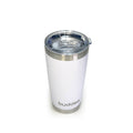 Buddee Stainless Steel 590ml Sliding Lid Insulated Tumbler – White