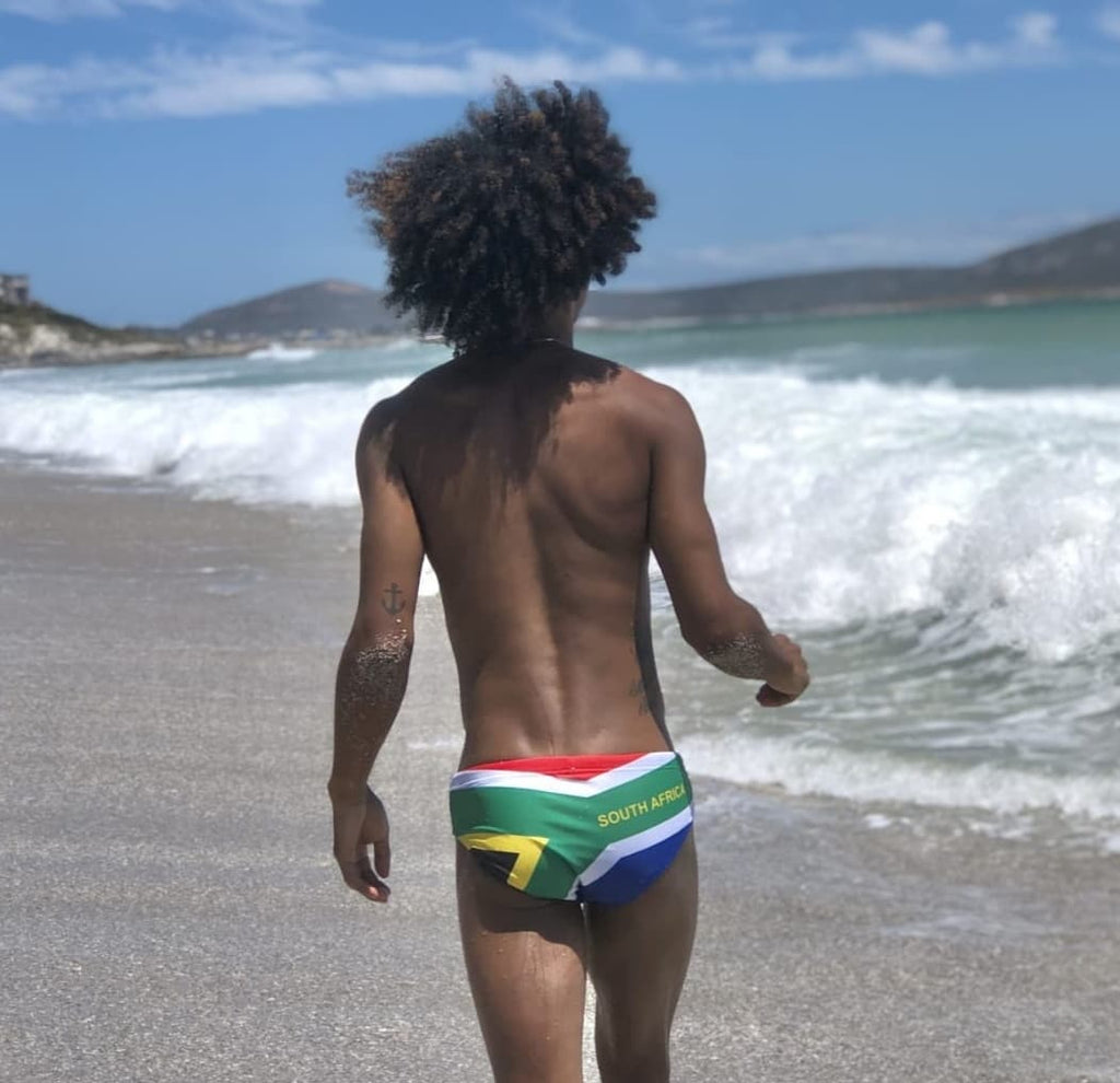 OGGI Men's South African Flag Swimming Costume / Speedo
