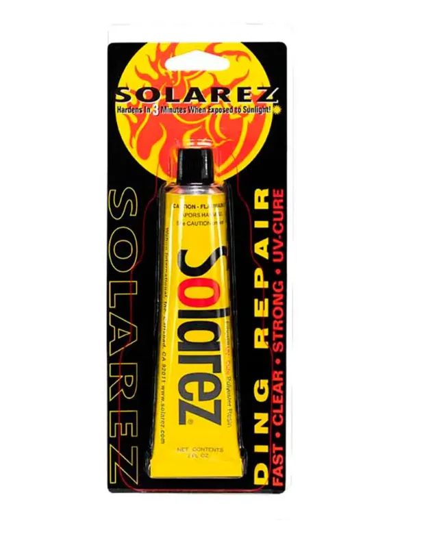 Solarez Polyester Surfboard Ding Repair 0.5 oz or 2 oz for PU boards