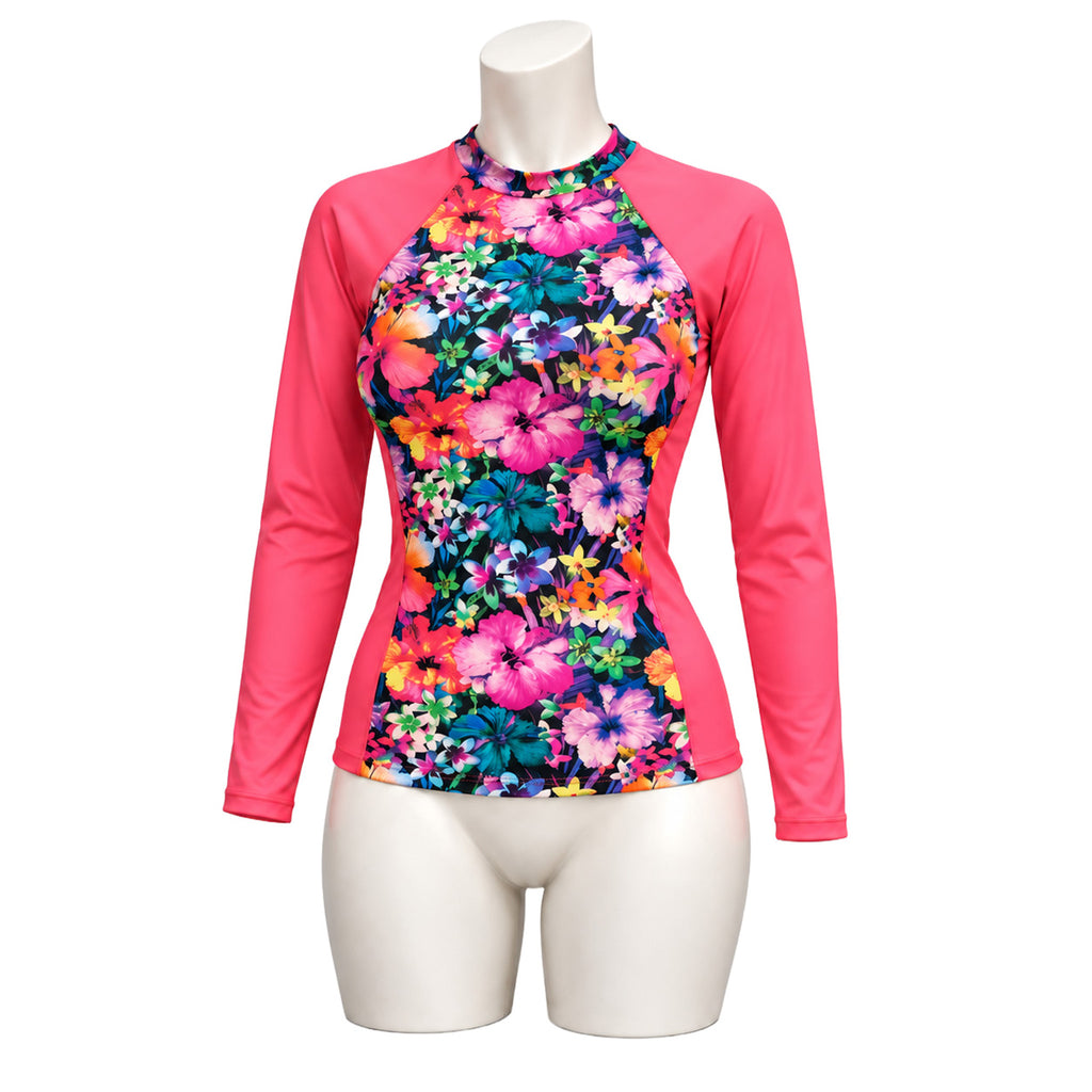 OGGI 013 Ladies Flattering, Quick-dry Long Sleeve Rash Vest