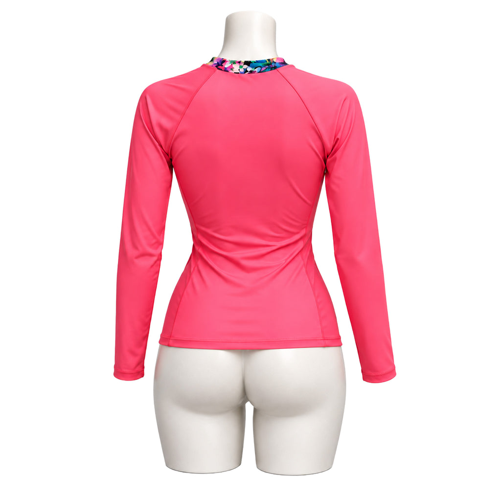 OGGI 013 Ladies Flattering, Quick-dry Long Sleeve Rash Vest