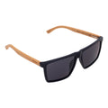 Lundun Polarised Sunglasses - Bamboo Wayfarer (Unisex)