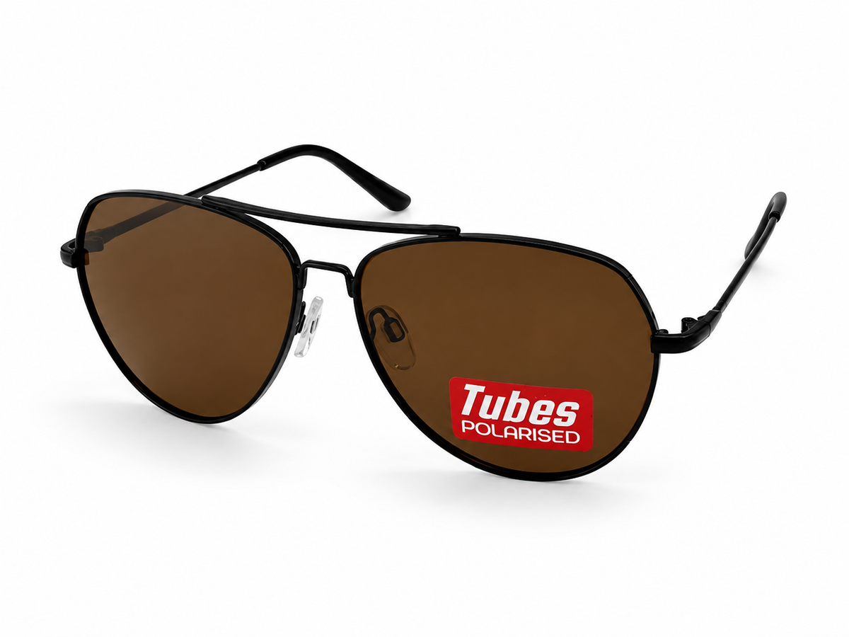 Tubes RIFLES Polarised Sunglasses – Unisex Lightweight Outdoor Sunglasses