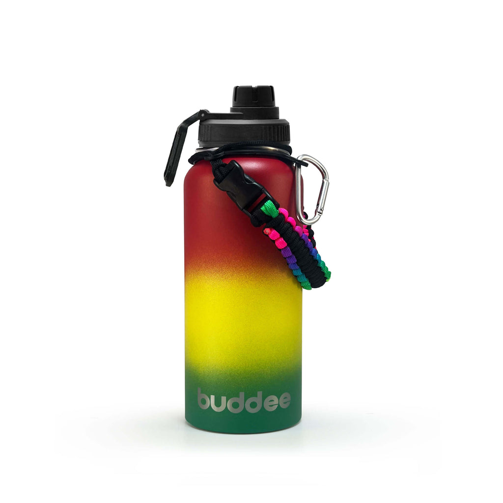 Buddee Bottle 960ml Stainless Steel, Double Wall, Insulated Bottle - Adventure series