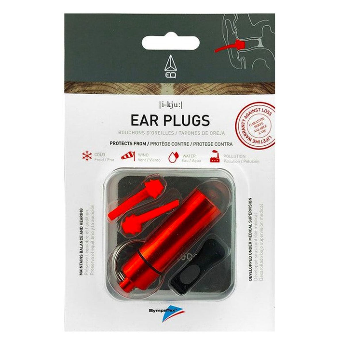 EQ Surfing Earplugs | Waterproof Earplugs for Surfing & Swimming