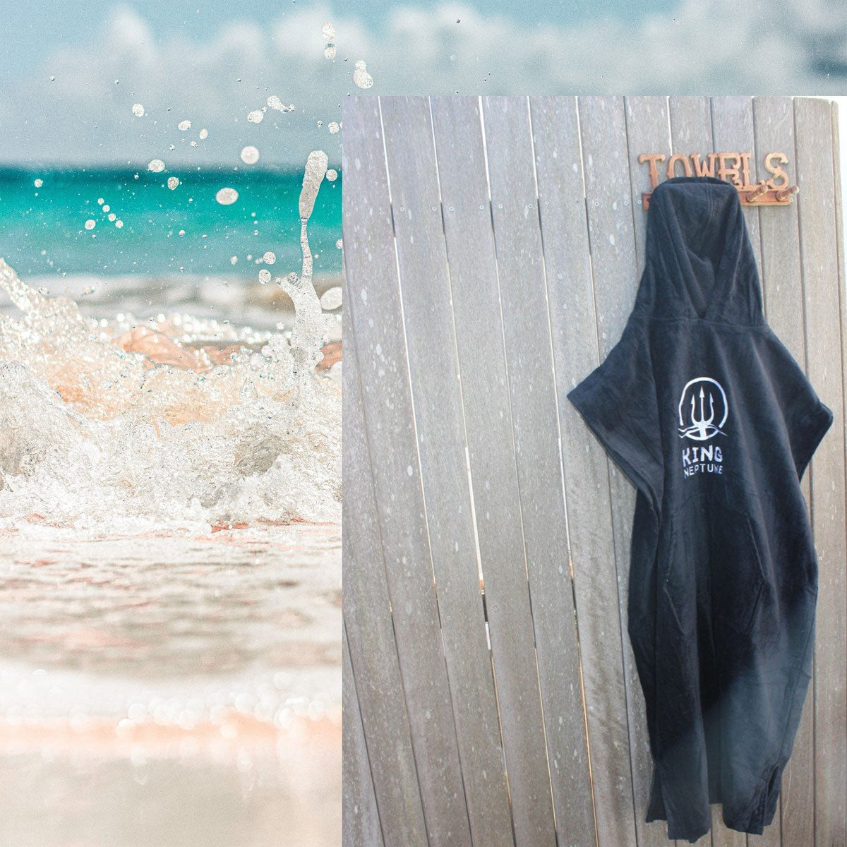 hooded surf towel South Africa beach changing poncho